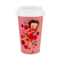 Betty Boop - 12 oz Double Wall Ceramic Travel Mug