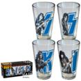KISS - Set of 4 Retro Pint Glasses