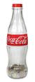 Coke - 12" Glass Coin Bank Contour