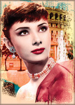 Audrey - Roman Holiday Magnet