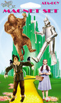 Wizard of Oz - Four Pack of Magnets