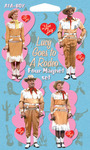 I Love Lucy - Four Pack of Magnets #1