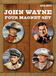 John Wayne - Set of Four Round Magnets