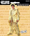 Elvis Presley - Gold Suit Sticker