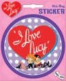 I Love Lucy - Stick Figure Sticker