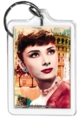 Audrey Hepburn - Rome Keychain