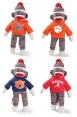 Sock Monkey Collegiate Hoodies