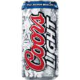 Coors Lights Can Embossed Sign