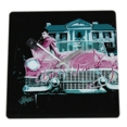 Elvis - Pink Cadillac Ceramic Wall Clock