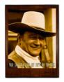 John Wayne - "Talk low" Wood Sign