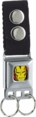 Iron Man - Face Seatbelt Keychain