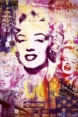Marilyn Monroe - City Collage Poster