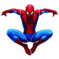 Spiderman - Large Jumping Decal