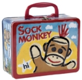 Sock Monkey Tin Lunchbox