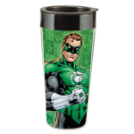 Green Lantern 16 oz Plastic Travel Mug