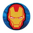 Iron Man - Face Button