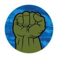 Hulk - Fist Button