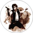 Star Wars - Hans Solo Button