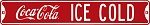 Coke "Ice Cold" Street Sign
