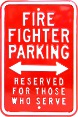 Fire Fighters Parking