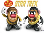 Star Trek - Mr Potato Head Kirk & Kor set