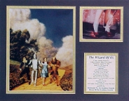Wizard of Oz - Yellow Brick Road Matted Photo