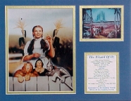Wizard of Oz - Dorothy by Fence Matted Photo