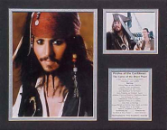 Pirates of the Caribbean Curse of the Black Pearl - Matted Photo