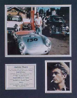 James Dean - Porsche Matted Photo