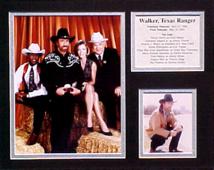 Walker Texas Ranger - Matted Photo