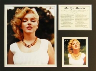 Marilyn Monroe - Necklace Matted Photos