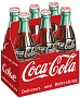 Coke Six Pack Embossed Die-Cut Sign