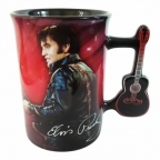 Elvis- 1968 Mug w/ Guitar Handle