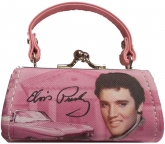 Elvis- Mini Pink Coin Purse