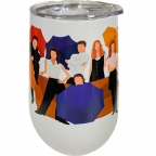 Friends Stainless Steel Wine Tumbler