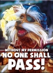 Labyrinth- Sir Didymus "Shall Pass" Magnet