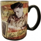 Elvis- Army Flag Coffee Mug
