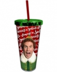 Elf Foil Cup w/ Straw