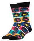 Records Crew Socks