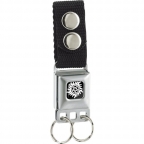Supernatural- Winchester Pentagram Seatbelt Keychain