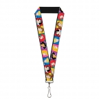 Disney Princess Blocks Lanyard