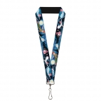 Peter Pan Group Flying Scene Lanyard