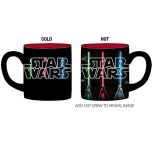 Star Wars- Light Sabers Logo Heat Change Mug
