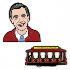 Mister Rogers Lapel Pin Set
