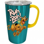 Scooby Doo Stainless Steel Travel Mug + Handle