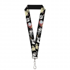 Nightmare Before Christmas Characters Lanyard