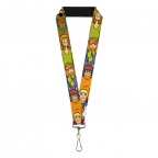 Scooby Doo- Characters Lanyard