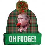 A Christmas Story Puff Beanie