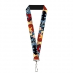 DC Comics Trinity Group Lanyard