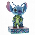 Jim Shore: Lilo & Stitch- Stitch w Frog Figurine